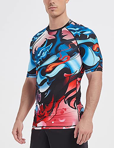 Mens short sleeve rash on sale guard