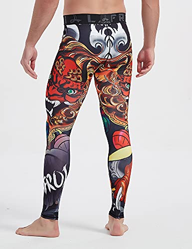 LAFROI Blood Moon BJJ Spats