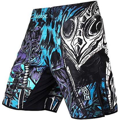 LAFROI Mens BJJ MMA La Commander Shorts