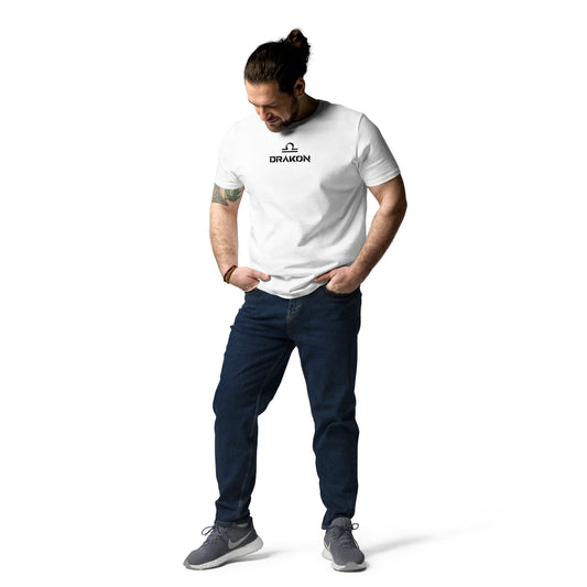 Drakon Libra Short Sleeve T-Shirt - White